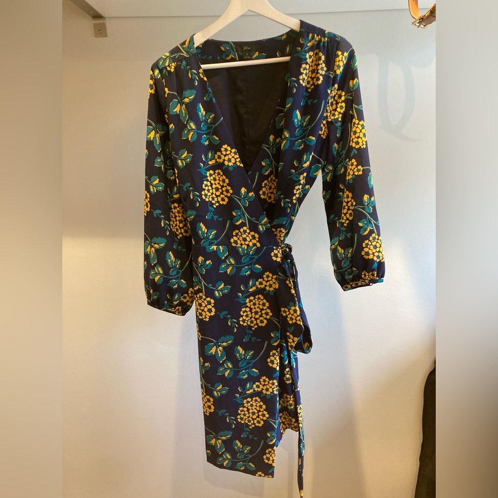 J Crew wrap dress, size 6, never worn, perfect condition